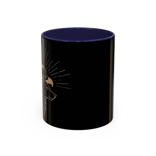 Accent Coffee Mug (11, 15oz) | Tri-Force Spirit