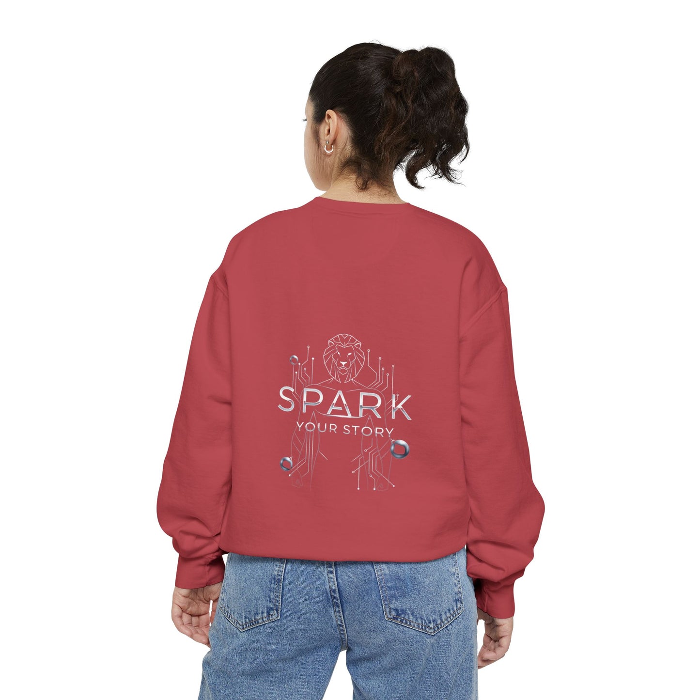 Spark Your Story | Unisex Garment-Dyed Sweatshirt