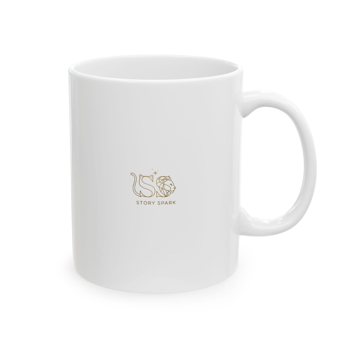 Spark Your Story | Ceramic Mug, (11oz, 15oz)