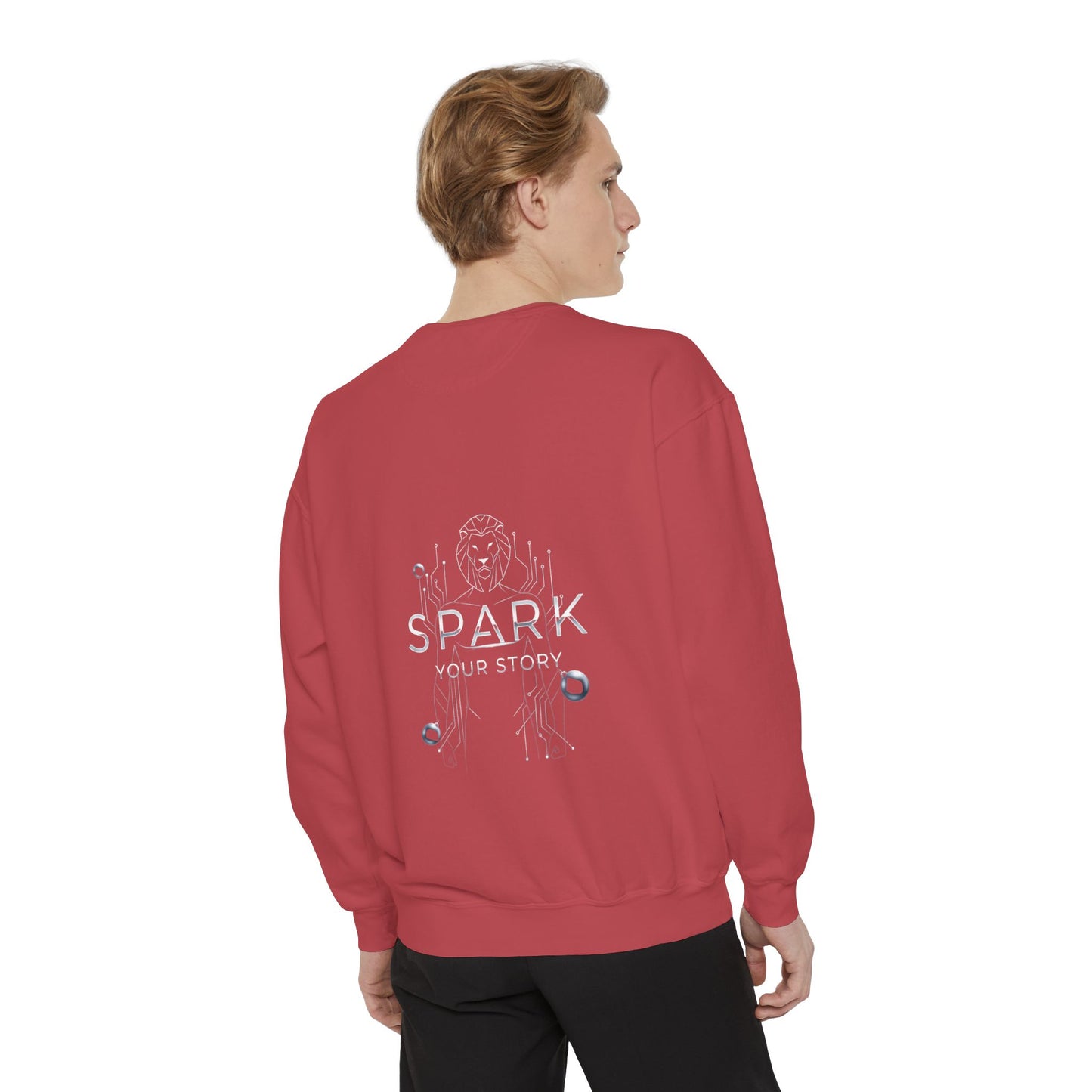 Spark Your Story | Unisex Garment-Dyed Sweatshirt