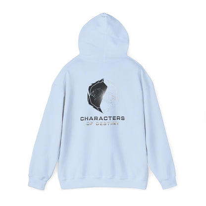 Characters of Destiny: Shadow & Light Emblem — Unisex Heavy Blend Hoodie