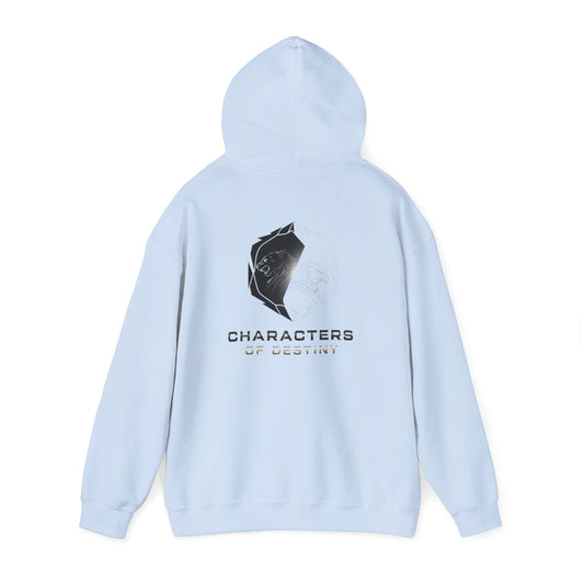 Characters of Destiny: Shadow & Light Emblem — Unisex Heavy Blend Hoodie