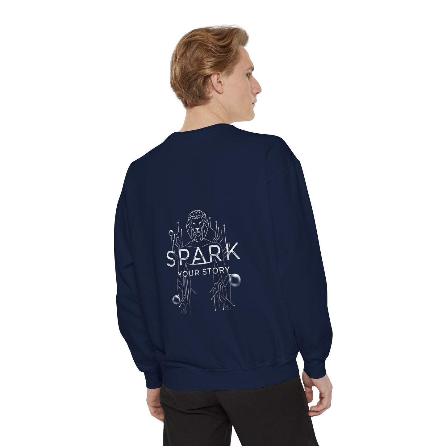 Spark Your Story | Unisex Garment-Dyed Sweatshirt