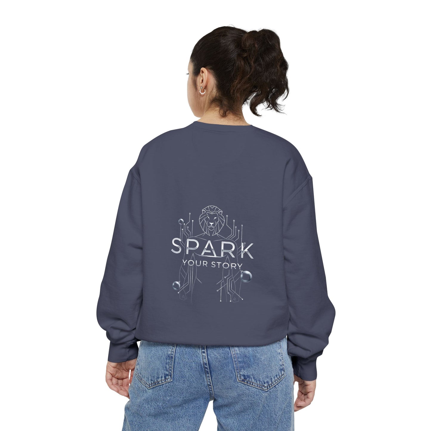 Spark Your Story | Unisex Garment-Dyed Sweatshirt