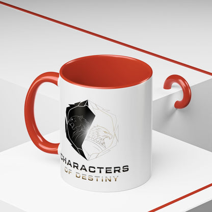 Accent Coffee Mug (11, 15oz) | Characters of Destiny: Shadow & Light Emblem