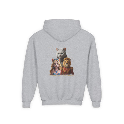 Hooded Sweatshirt: Pretended Kitten - Leo, Stefan and Aurora