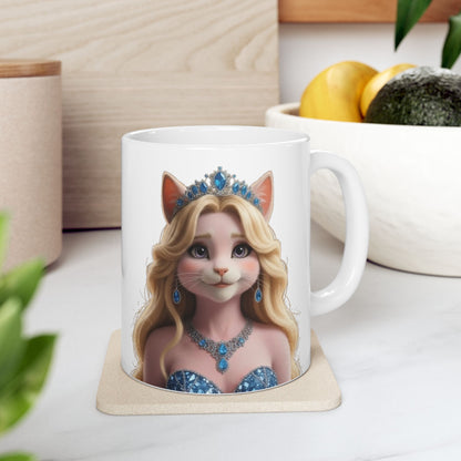 Mug - Aurora Princess Design, 11oz & 15 oz Ceramic