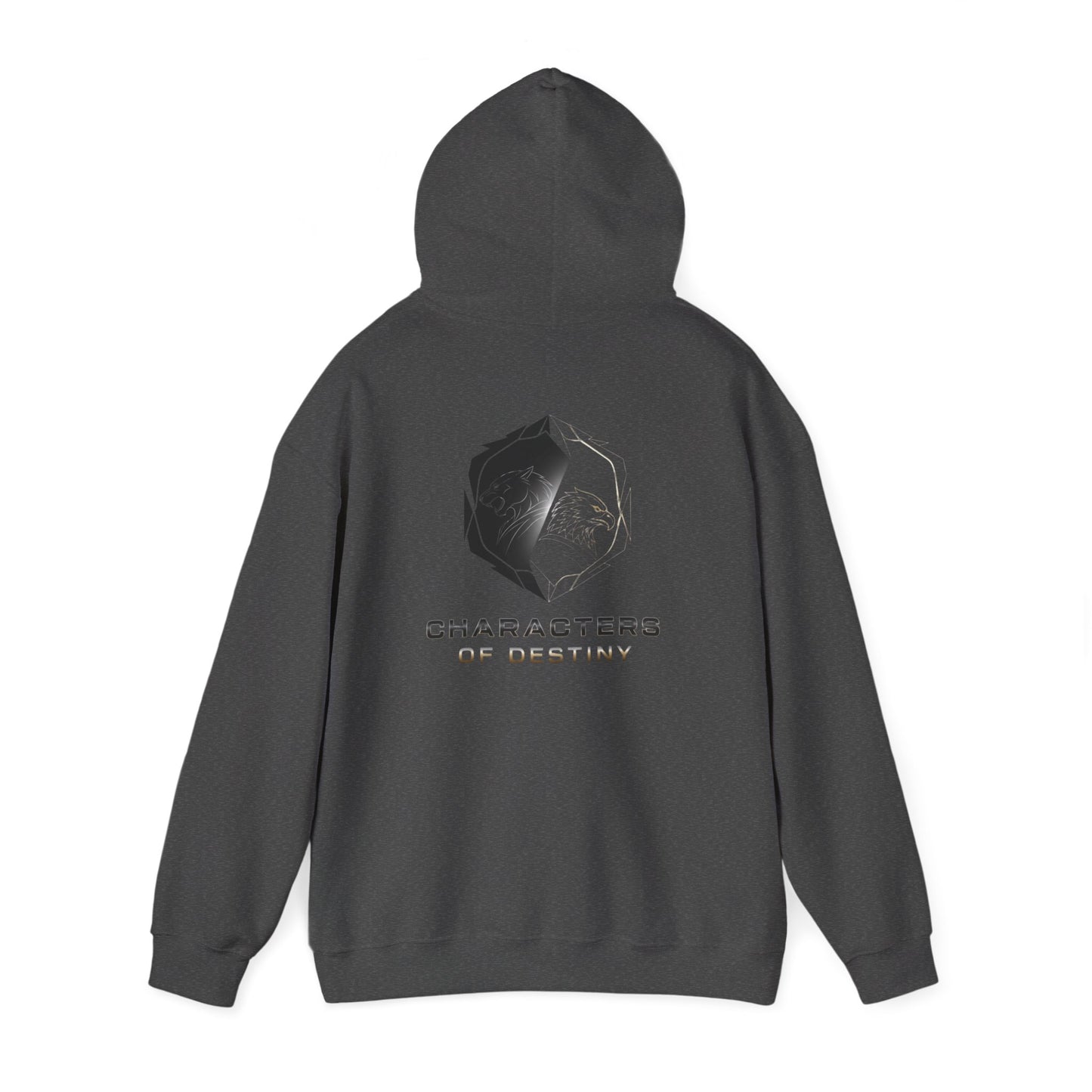 Characters of Destiny: Shadow & Light Emblem — Unisex Heavy Blend Hoodie