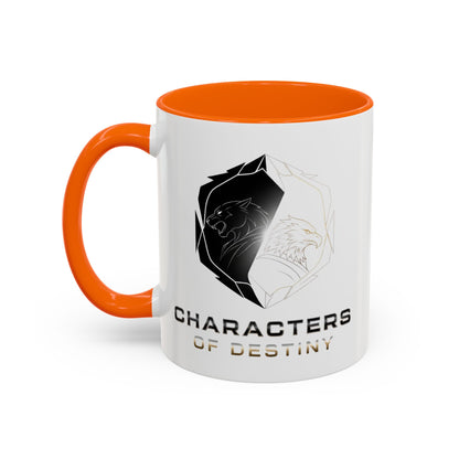 Accent Coffee Mug (11, 15oz) | Characters of Destiny: Shadow & Light Emblem