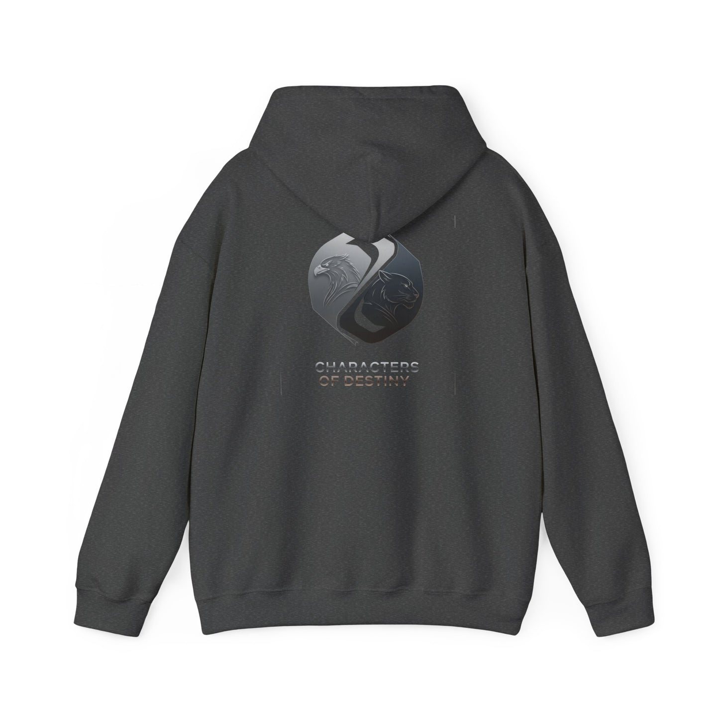Characters of Destiny: Metallic Symmetry ـــــ Unisex Heavy Blend Hoodie