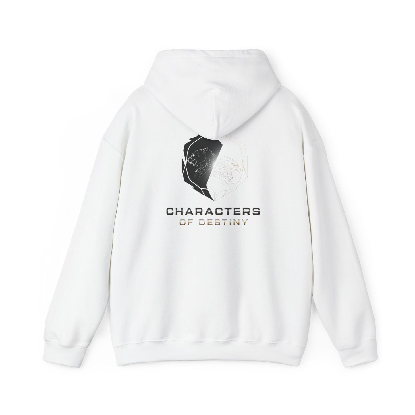 Characters of Destiny: Shadow & Light Emblem — Unisex Heavy Blend Hoodie