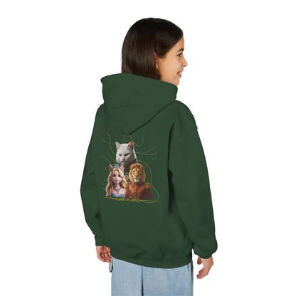 Hooded Sweatshirt: Pretended Kitten - Leo, Stefan and Aurora