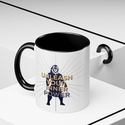 Accent Coffee Mug (11, 15oz) | Unleash Your Inner Power