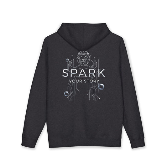 Hoodie — Spark Your Story Lion Graphic Pullover