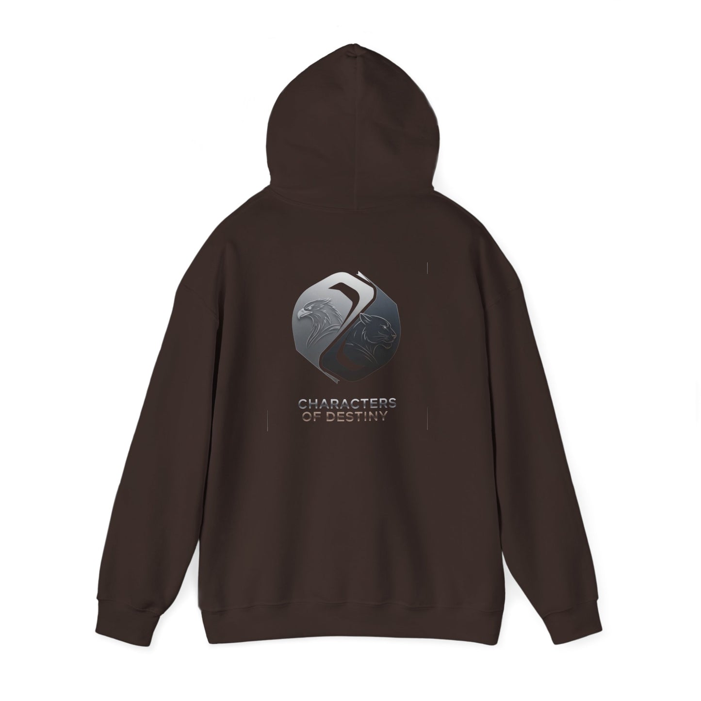 Characters of Destiny: Metallic Symmetry ـــــ Unisex Heavy Blend Hoodie
