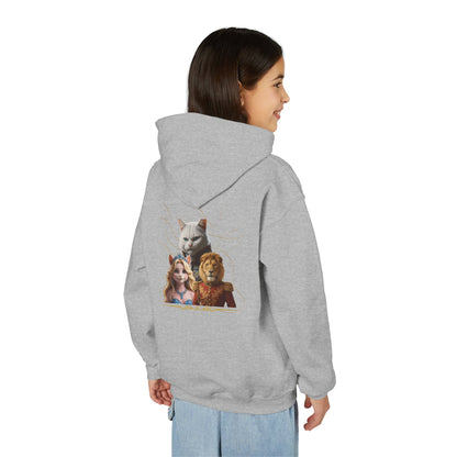 Hooded Sweatshirt: Pretended Kitten - Leo, Stefan and Aurora