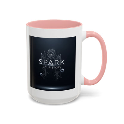 Spark Your Story | Accent Coffee Mug (11, 15oz)