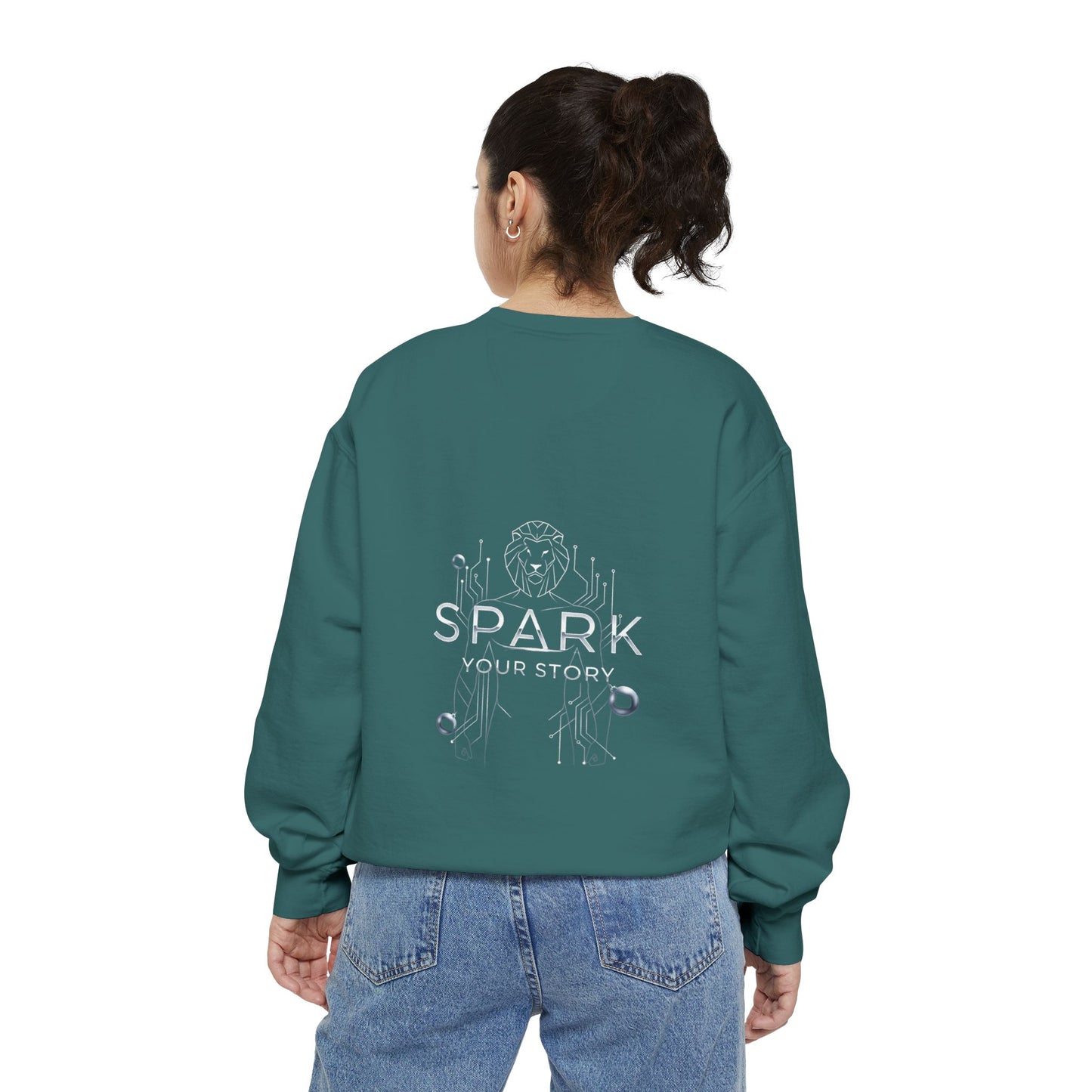 Spark Your Story | Unisex Garment-Dyed Sweatshirt