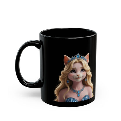 Princess Aurora Signature - Fantasy Ceramic Black Mug