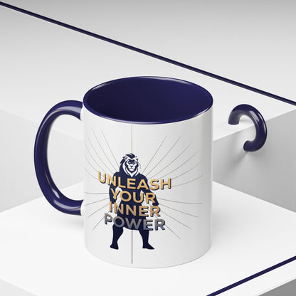 Accent Coffee Mug (11, 15oz) | Unleash Your Inner Power