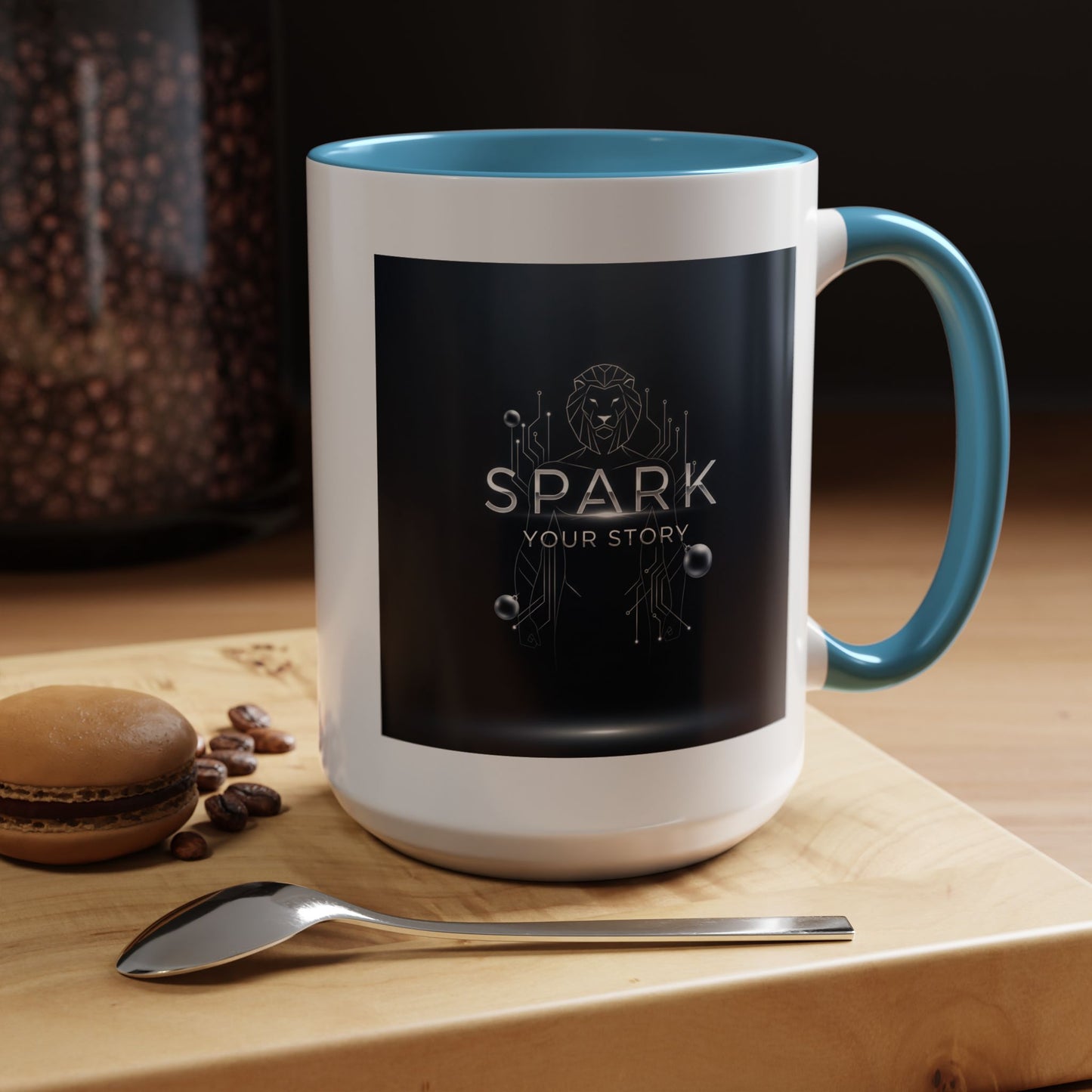 Spark Your Story | Accent Coffee Mug (11, 15oz)