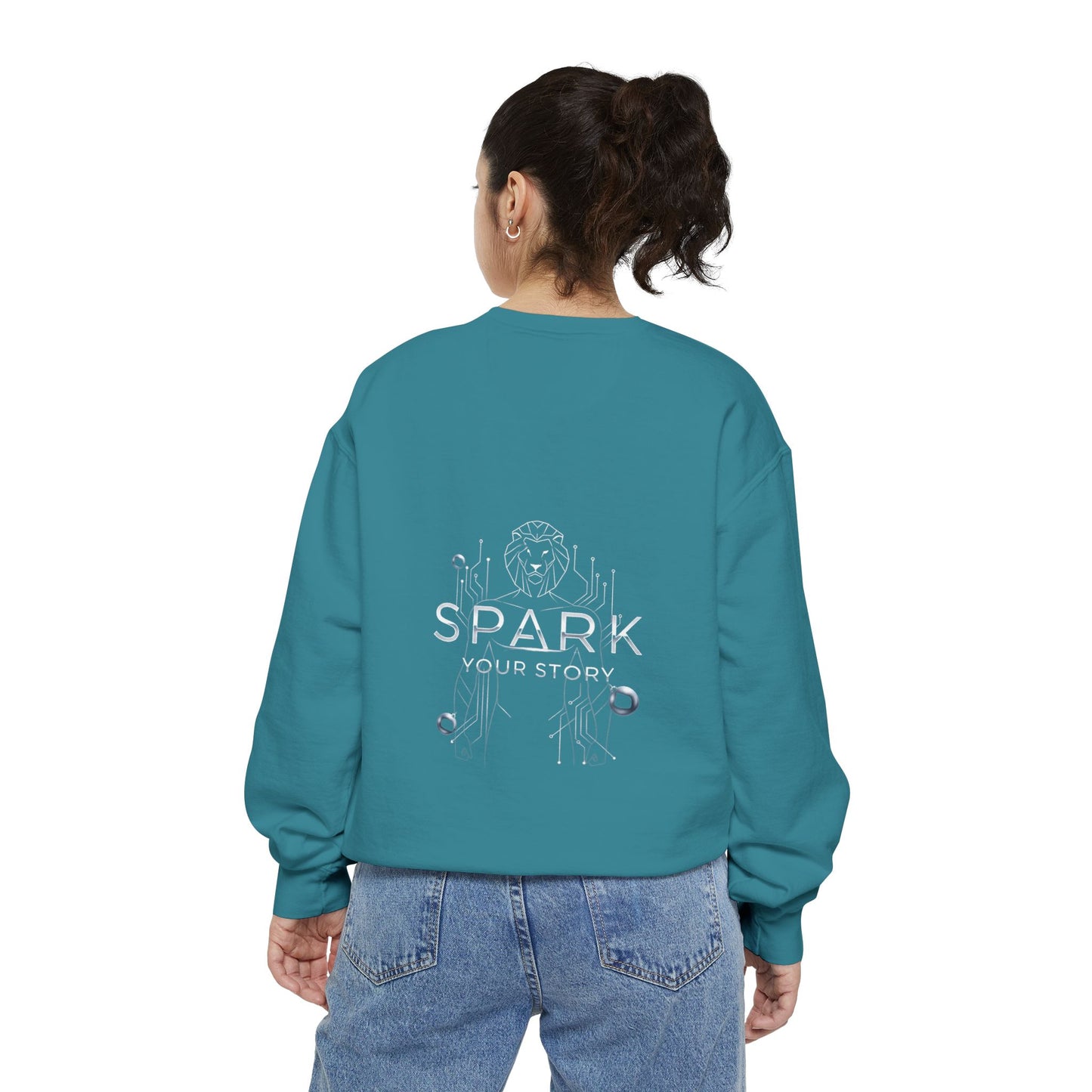 Spark Your Story | Unisex Garment-Dyed Sweatshirt