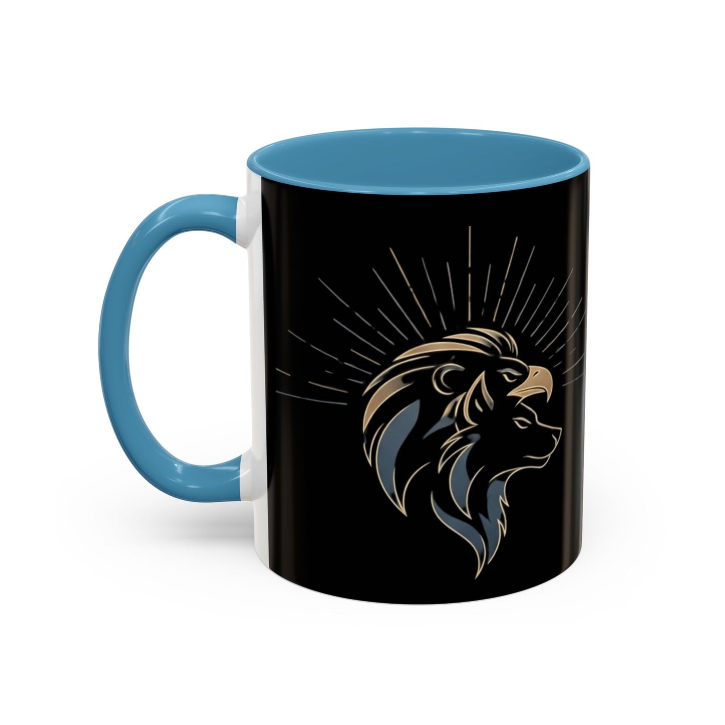 Accent Coffee Mug (11, 15oz) | Tri-Force Spirit