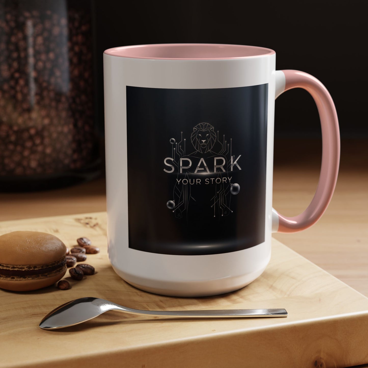 Spark Your Story | Accent Coffee Mug (11, 15oz)