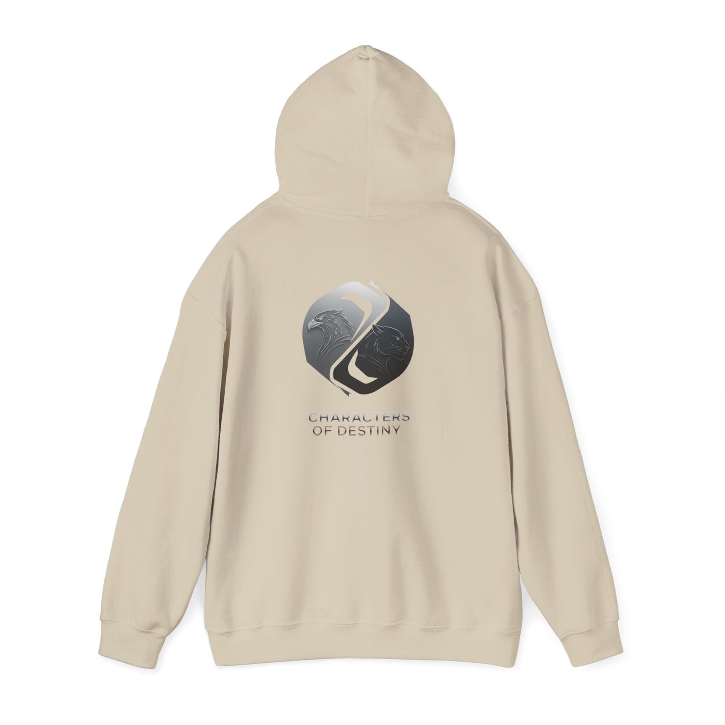Characters of Destiny: Metallic Symmetry ـــــ Unisex Heavy Blend Hoodie