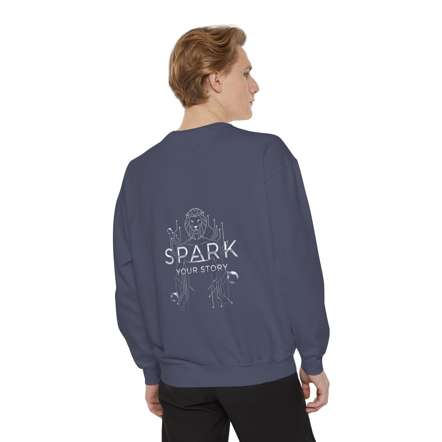 Spark Your Story | Unisex Garment-Dyed Sweatshirt