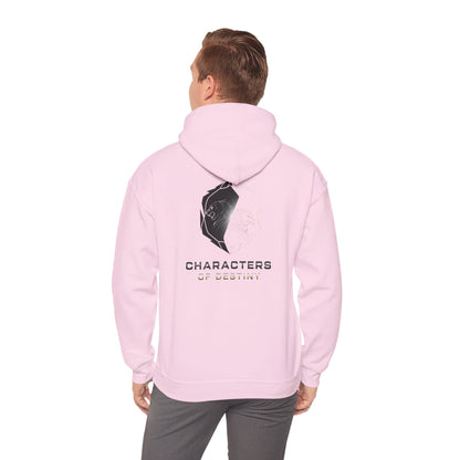 Characters of Destiny: Shadow & Light Emblem — Unisex Heavy Blend Hoodie