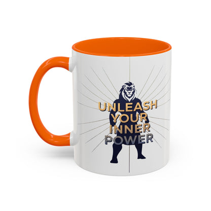 Accent Coffee Mug (11, 15oz) | Unleash Your Inner Power