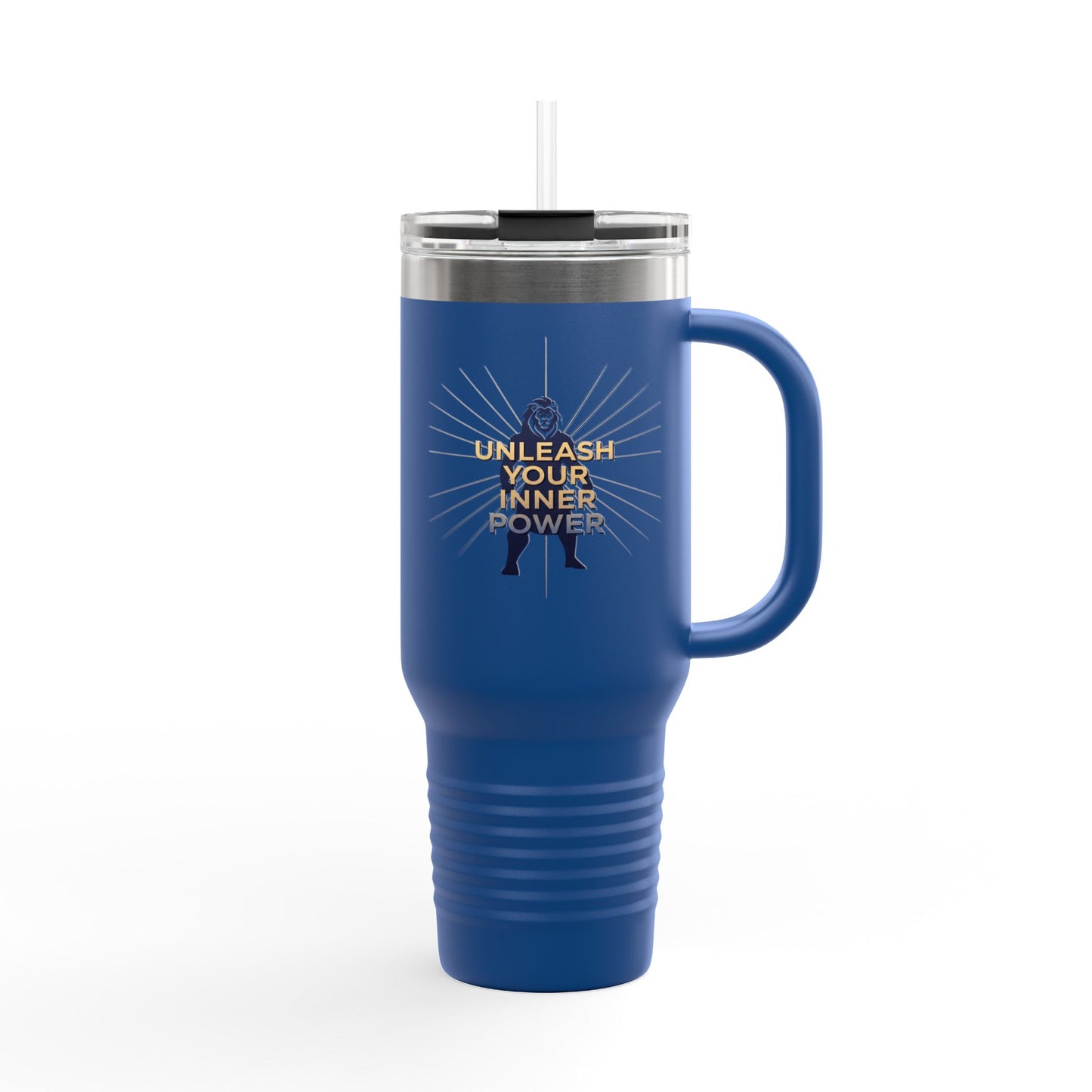40oz Insulated Travel Mug — “Unleash Your Inner Power”