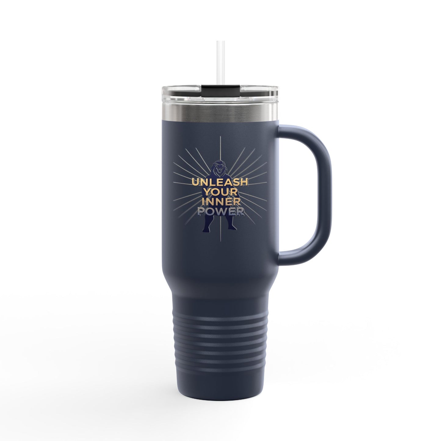 40oz Insulated Travel Mug — “Unleash Your Inner Power”