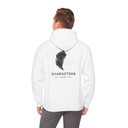 Characters of Destiny: Shadow & Light Emblem — Unisex Heavy Blend Hoodie