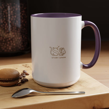Accent Coffee Mug (11, 15oz) | Characters of Destiny: Shadow & Light Emblem