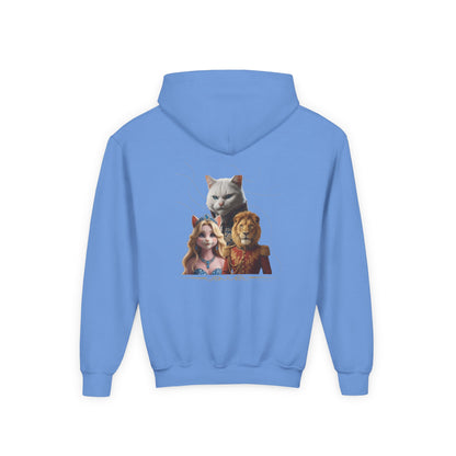 Hooded Sweatshirt: Pretended Kitten - Leo, Stefan and Aurora