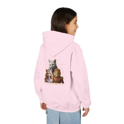 Hooded Sweatshirt: Pretended Kitten - Leo, Stefan and Aurora