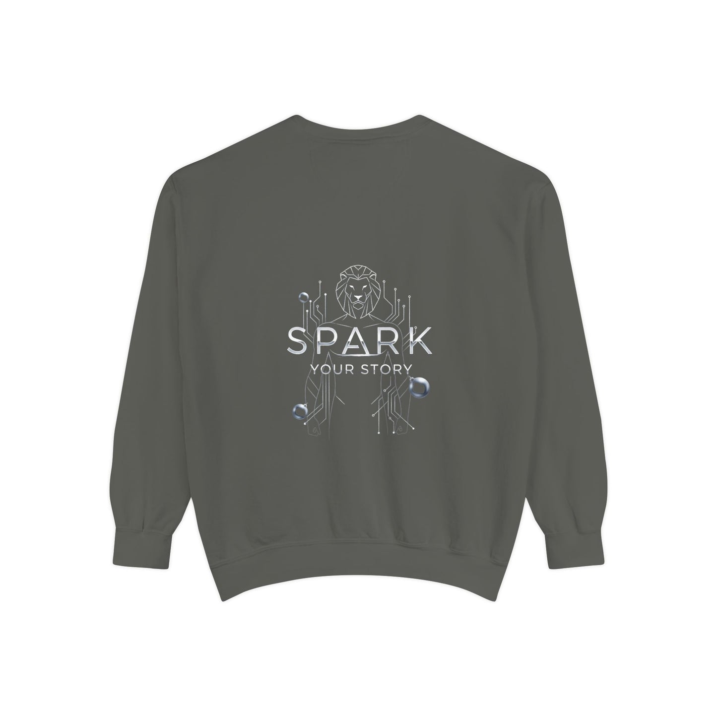 Spark Your Story | Unisex Garment-Dyed Sweatshirt