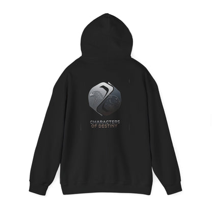 Characters of Destiny: Metallic Symmetry ـــــ Unisex Heavy Blend Hoodie