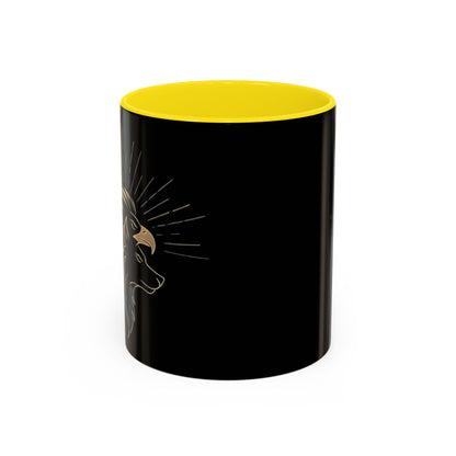Accent Coffee Mug (11, 15oz) | Tri-Force Spirit