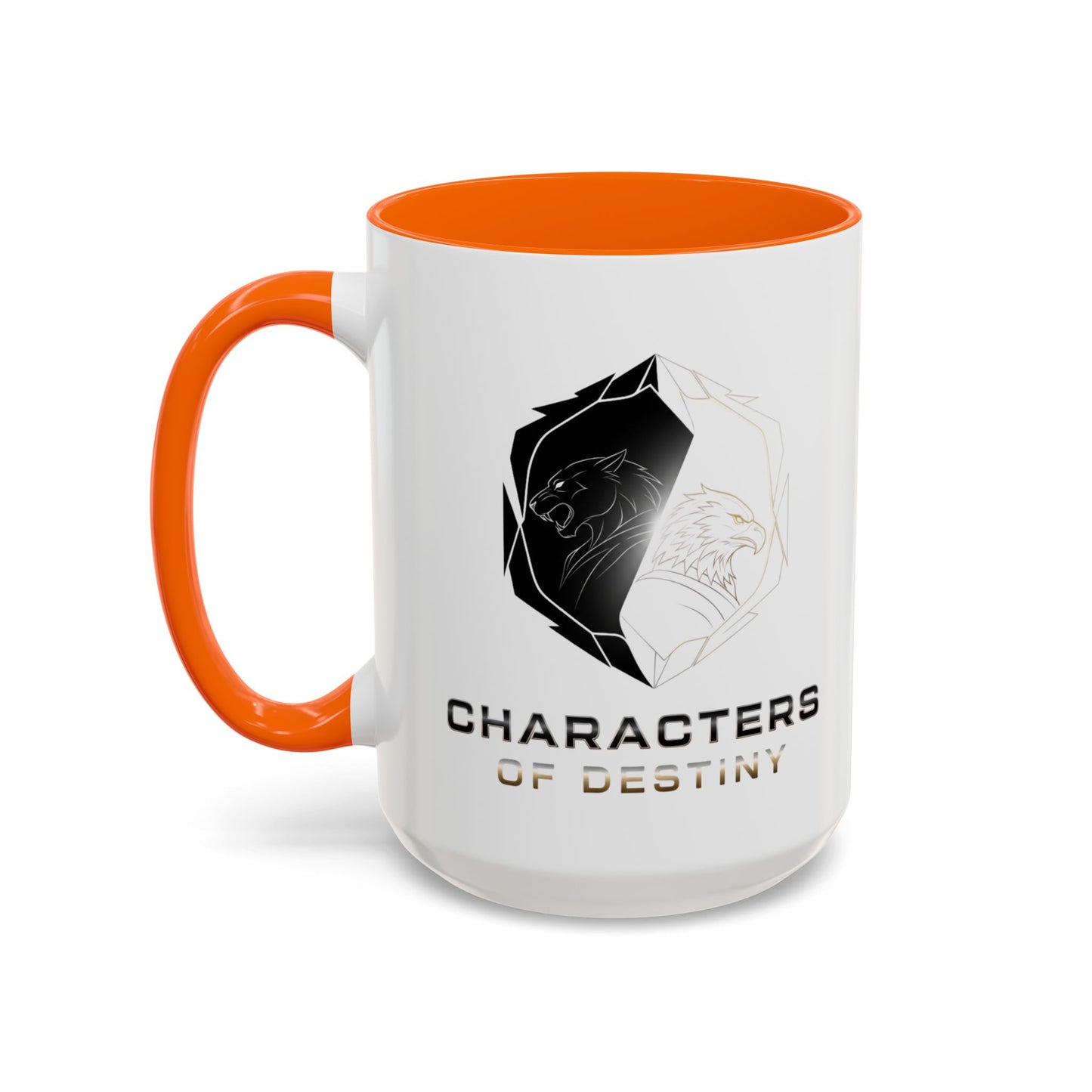 Accent Coffee Mug (11, 15oz) | Characters of Destiny: Shadow & Light Emblem