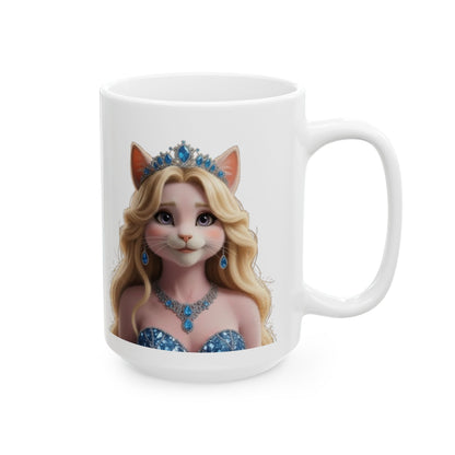 Mug - Aurora Princess Design, 11oz & 15 oz Ceramic