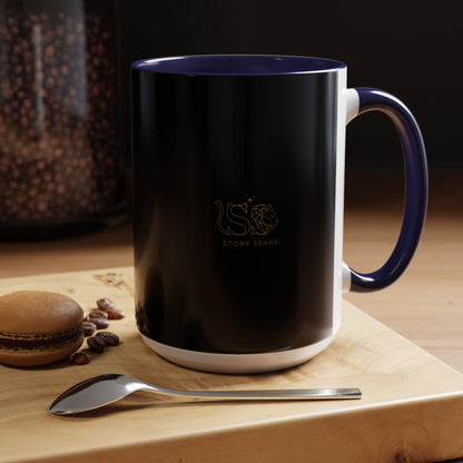 Accent Coffee Mug (11, 15oz) | Tri-Force Spirit
