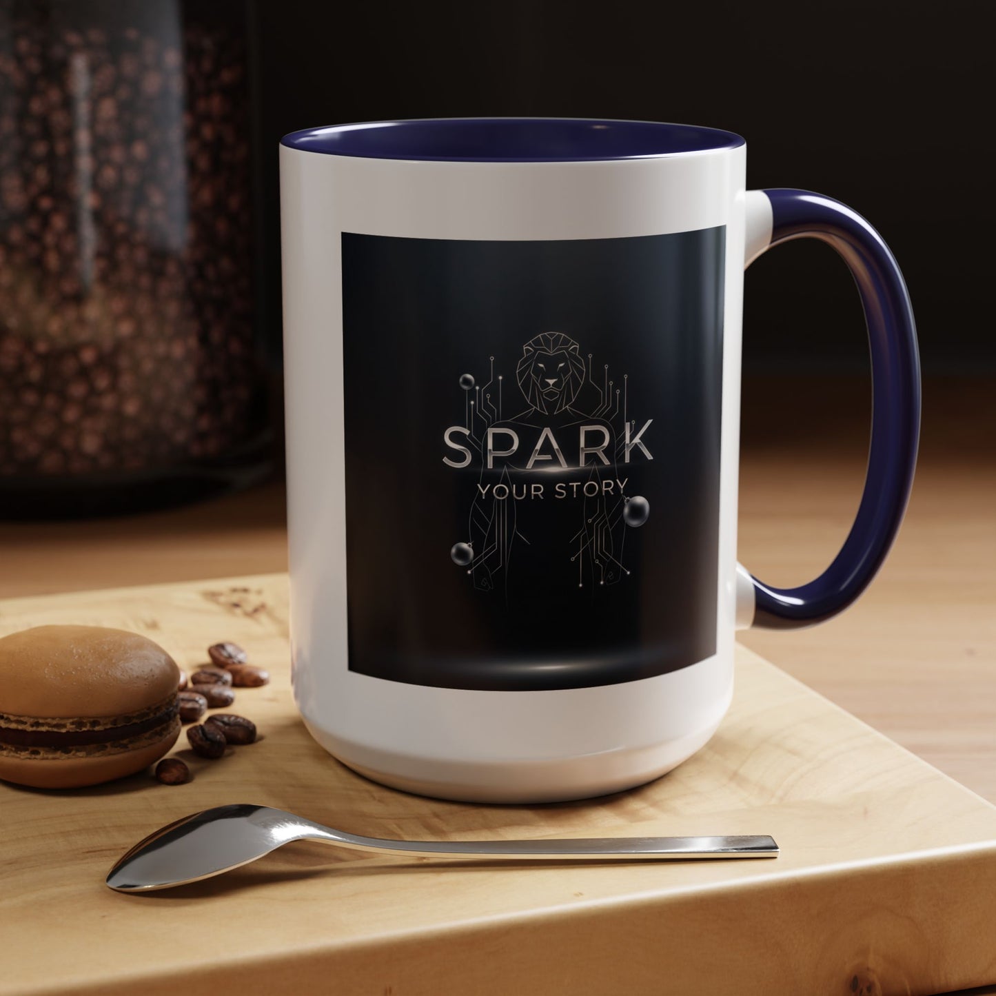 Spark Your Story | Accent Coffee Mug (11, 15oz)