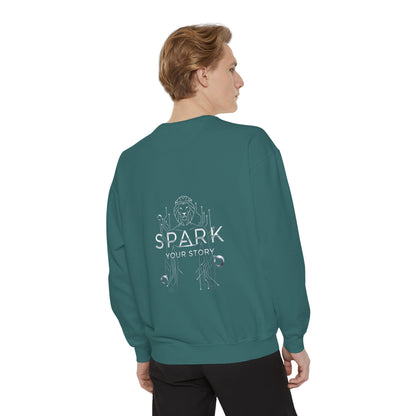 Spark Your Story | Unisex Garment-Dyed Sweatshirt