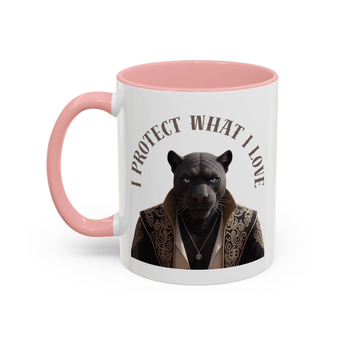 Accent Coffee Mug (11, 15oz) | Damon : I Protect What I Love