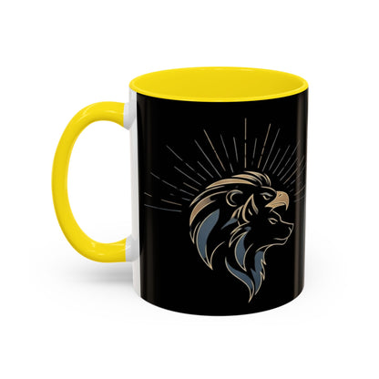 Accent Coffee Mug (11, 15oz) | Tri-Force Spirit