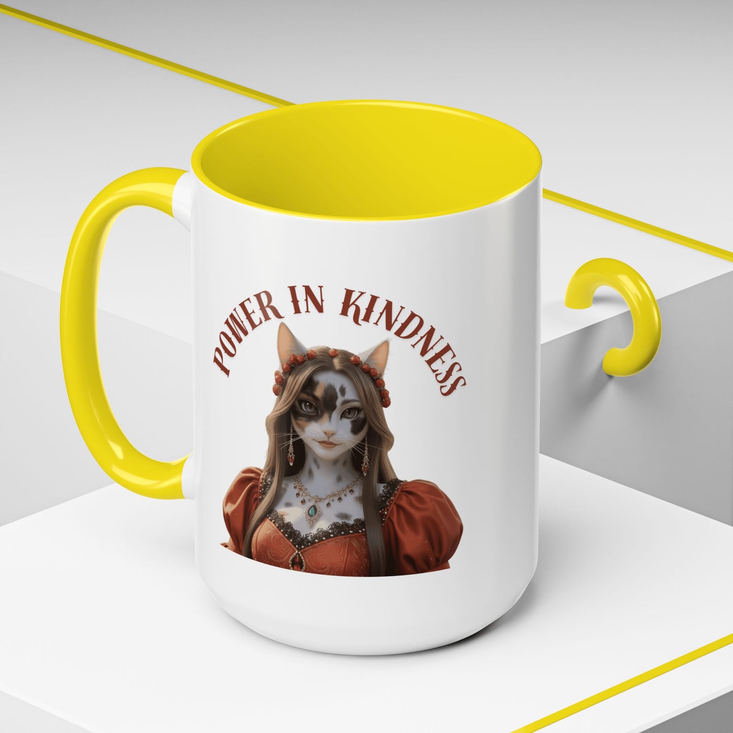 Accent Coffee Mug (11, 15oz) | Isabella: Power in Kindness
