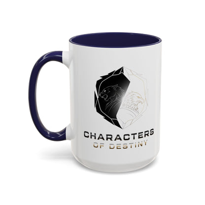 Accent Coffee Mug (11, 15oz) | Characters of Destiny: Shadow & Light Emblem